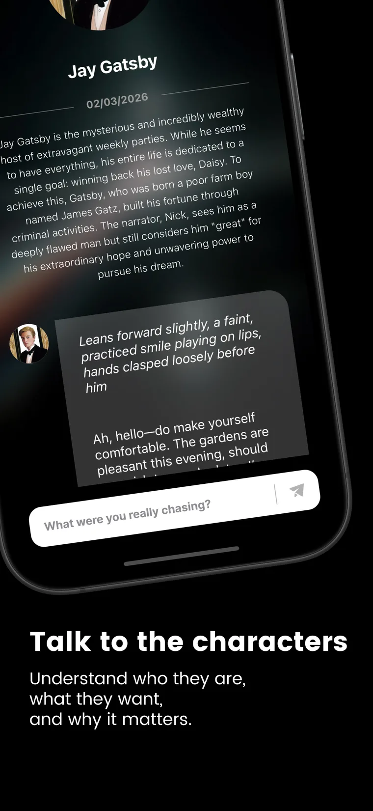 Readi.AI character chat